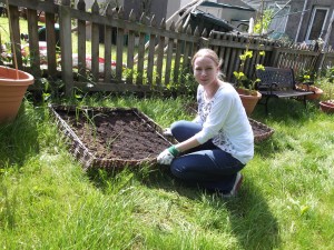 Nicole at the Plot