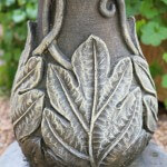 Primrose Alpine Leaf Bird Bath